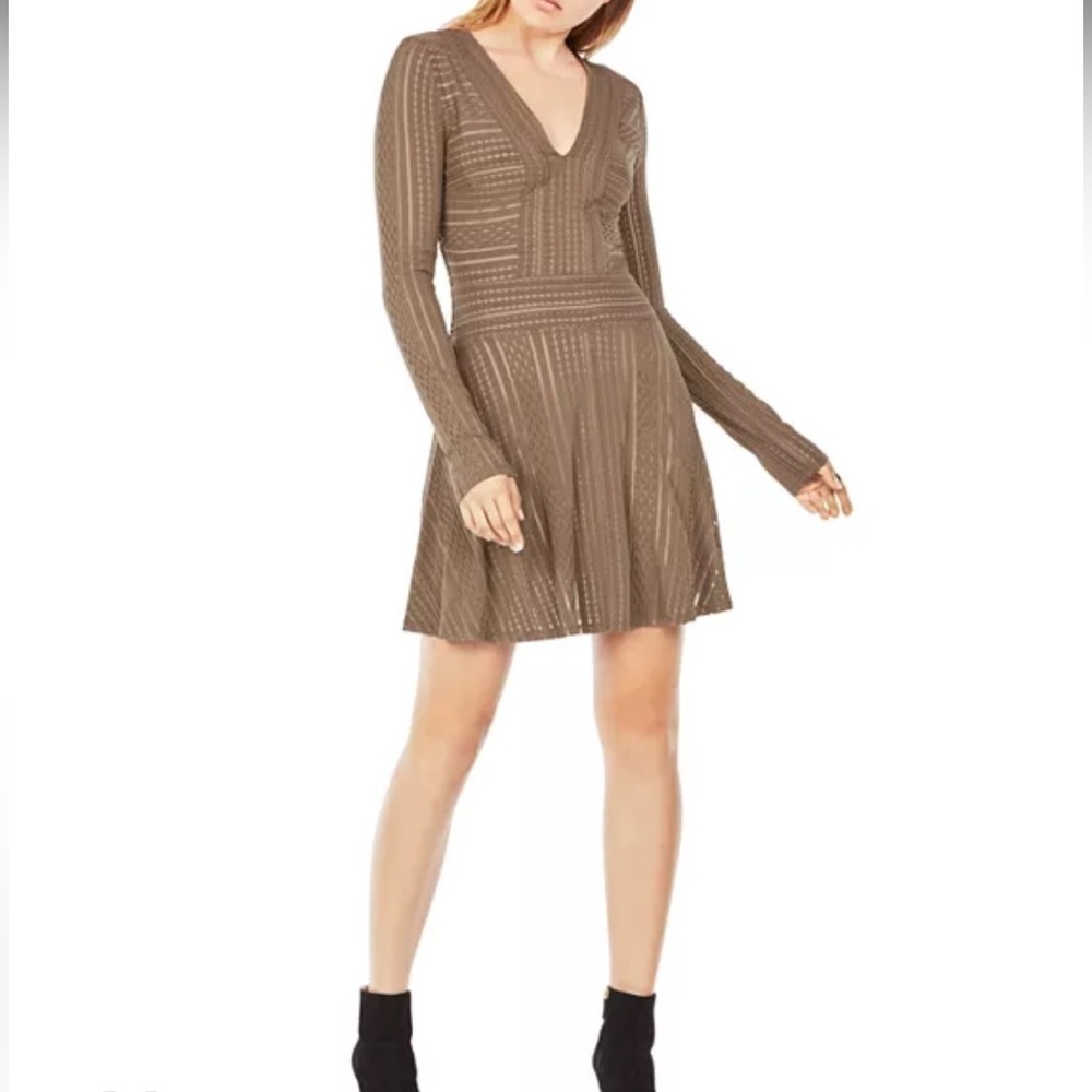 BCBG MAXAZRIA • KINLEY DRESS • TERRACOTTA